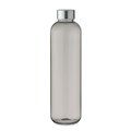 Botella Tritan 1L Anti Fugas Gris Transparente