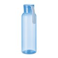Botella Tritan 500ml Libre de BPA Azul Claro Transparente