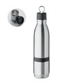 Botella y Vaso 2 en 1 Doble Pared Inox.