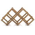 Botellero Plegable de Madera para 6 Botellas