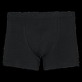Boxer de algodón orgánico Black L