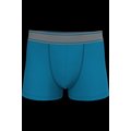 Boxer de algodón Tropical Blue S