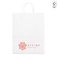 Bolsa de papel blanca
