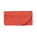Bolsa pequeña plegable en non woven ribete color Roj