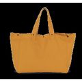 Bolsa shopper de algodón con bolsillo interior Washed Sunflower