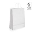 Bolsa de papel blanca