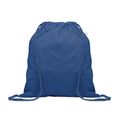 Bolsa resistente de cuerdas algodón reciclado Azul Royal
