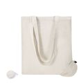 Bolsa plegable blanca de algodón