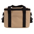Bolsa nevera con asa ajustable Beige