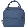 Bolsa nevera PU con bolsillo frontal