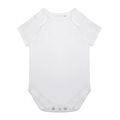 Body de bebé algodón orgánico White 0/3M