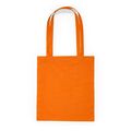 Bolsa de algodón de color 140 g/m² Naranja 37X41Cm