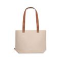 Bolso Fieltro RPET Elegante 6Kg con Asas Polipiel Natu