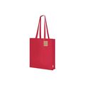 Bolsa de algodón orgánico resistente 10kg Roj