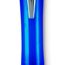 Bolígrafo Automático ABS Azul Transparente