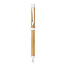 Bolígrafo de bambú con estuche a juego Natural