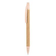 Bolígrafo Cartón Fibra de Trigo y PP Natural