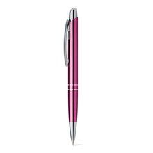 Bolígrafo con clip de tinta azul Rosa