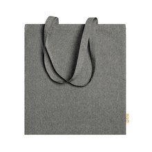 Bolsa de algodón 100% de asas largas Negro Talla Única Adulto