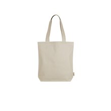 Bolsa de algodón 320 gr con asas largas Natural