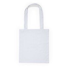 Bolsa de algodón con asas de 70 cm Blanco