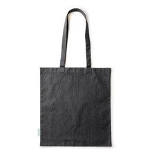 Bolsa algodón con asas reforzadas Negro
