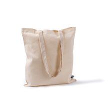 Bolsa de algodón Fairtrade 140 g/m² Natural