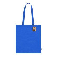 Bolsa algodón Fairtrade 140g/m2 8kg Azul