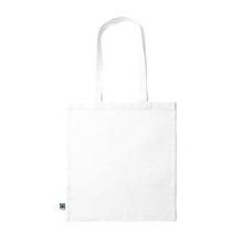Bolsa de algodón Fairtrade 180 g/m² Blanco