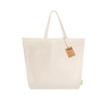 Bolsa de algodón reciclado y asas reforzadas Natu