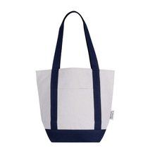 Bolsa de algodón reciclado con bolsillo frontal Azm
