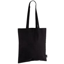 Bolsa de algodón reciclado negro Negro