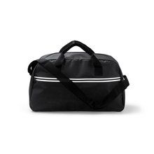 Bolsa de deporte con banda reflectante Negro