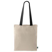 Bolsa Fairtrade asa de color Negro
