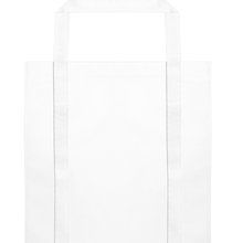 Bolsa de gran tamaño para la compra Blanco