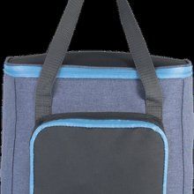 Bolsa isotérmica con asas contrastadas Light Blue Heather / Dark Grey