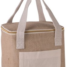 Bolsa isotérmica de yute pequeña