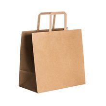 Bolsa de papel natural de 80g Crudo Talla Única Adulto