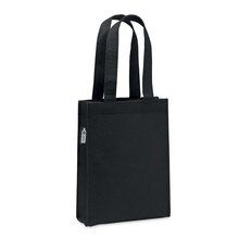 Bolsa pequeña de fieltro de asas cortas Negro
