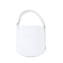 Bolsa petate de algodón reciclado Blanco