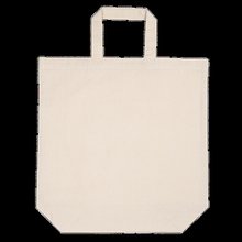Bolsa shopper de algodón Natural