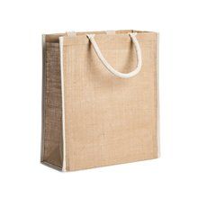 Bolsa de yute natural laminado Crudo Talla Única Adulto