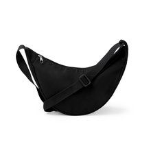 Bolso bandolera de nylon reciclado Negro