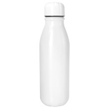 Botella de aluminio reciclado 550 ml Blanco