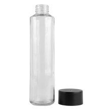 Botella de cristal 750 ml Negro