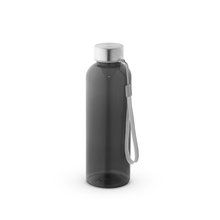 Botella de PET reciclado 600 ml Negro