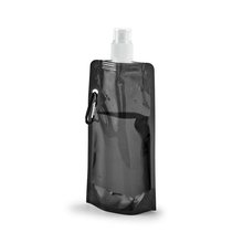 Botella Plegable con Mosquetón 460 mL Negro