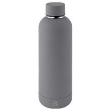 Botella reciclada de 500 ml Gris