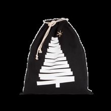 Bolsa algodón con un pino Black