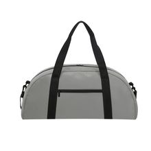 Bolso de suave PU con cremalleras invisibles Gri